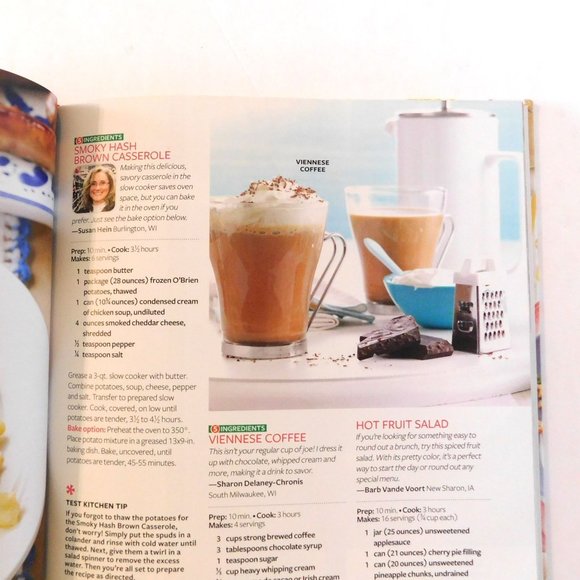 Taste of Home Summer Slow Cooker 2018 Cookbook Recipes Hardcover - Picture 6 of 9